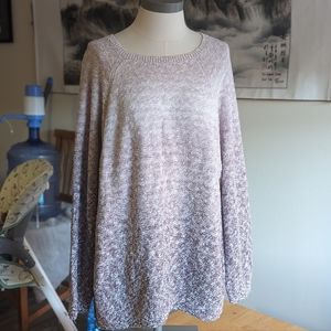 Pink to Purple Sweater